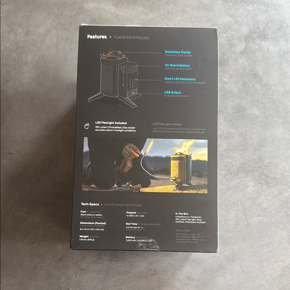 BioLite CampStove 2+ Survival Prepper Phone Charger - Picture 3 of 9